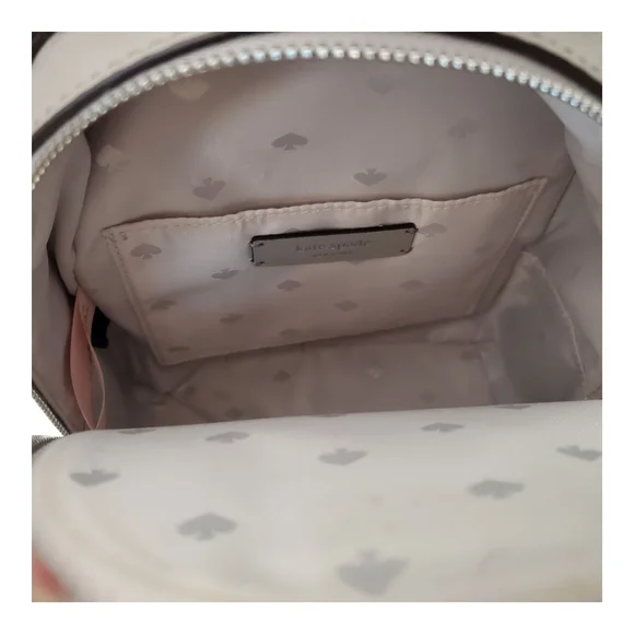 KATE SPADE New York Cameron Mini Convertible Backpack Sling Crossbody SOFT TAUPE - Picture 13 of 17